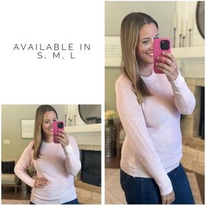 Blush Lightweight Sweater